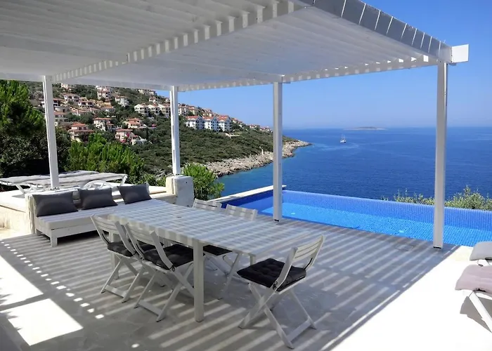 Guezel Elma -breathtaking Sea View Villa, Pool & Access To Sea * Kaş